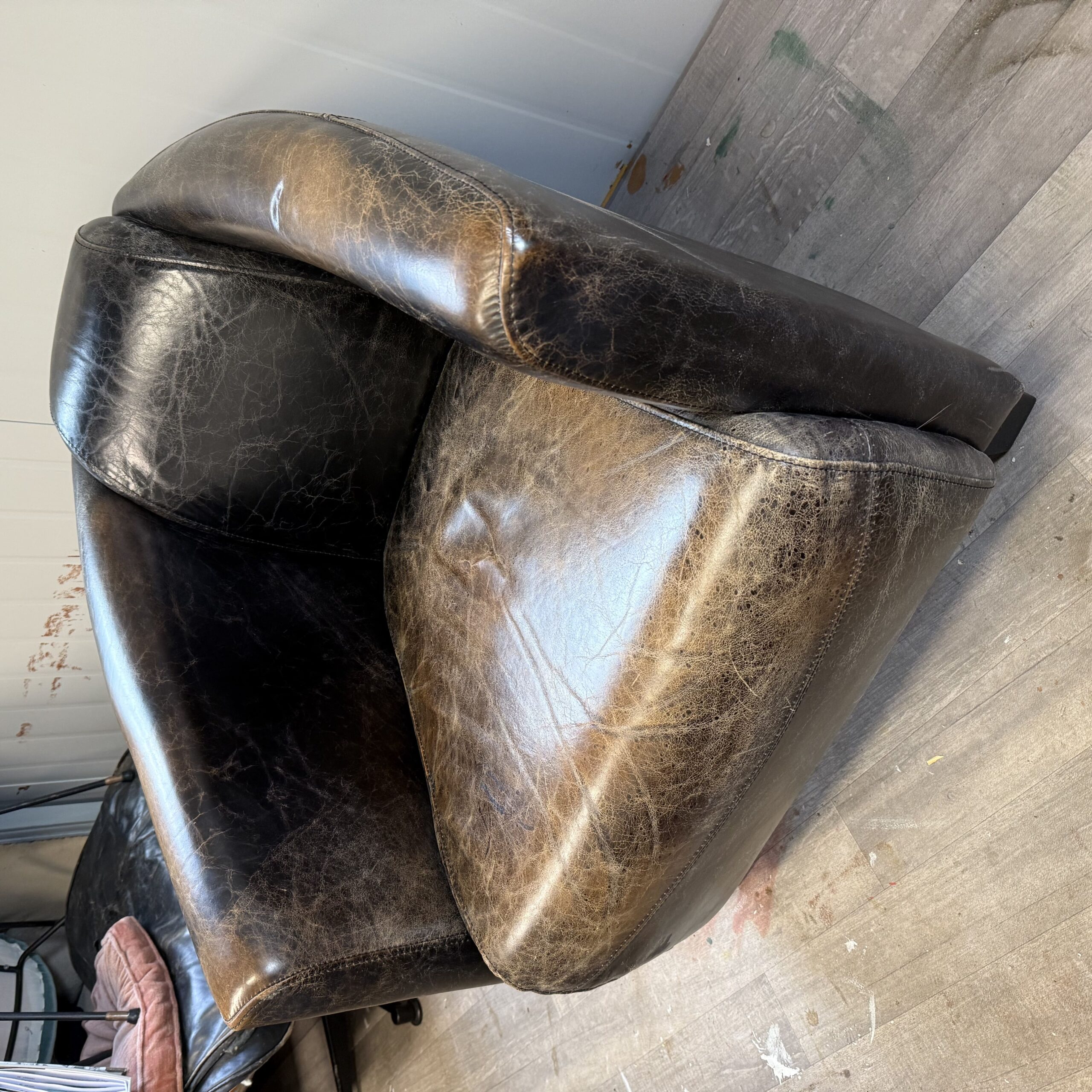fauteuil en cuir