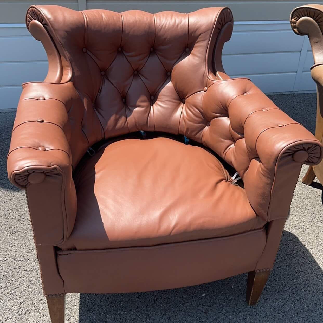 fauteuil en cuir