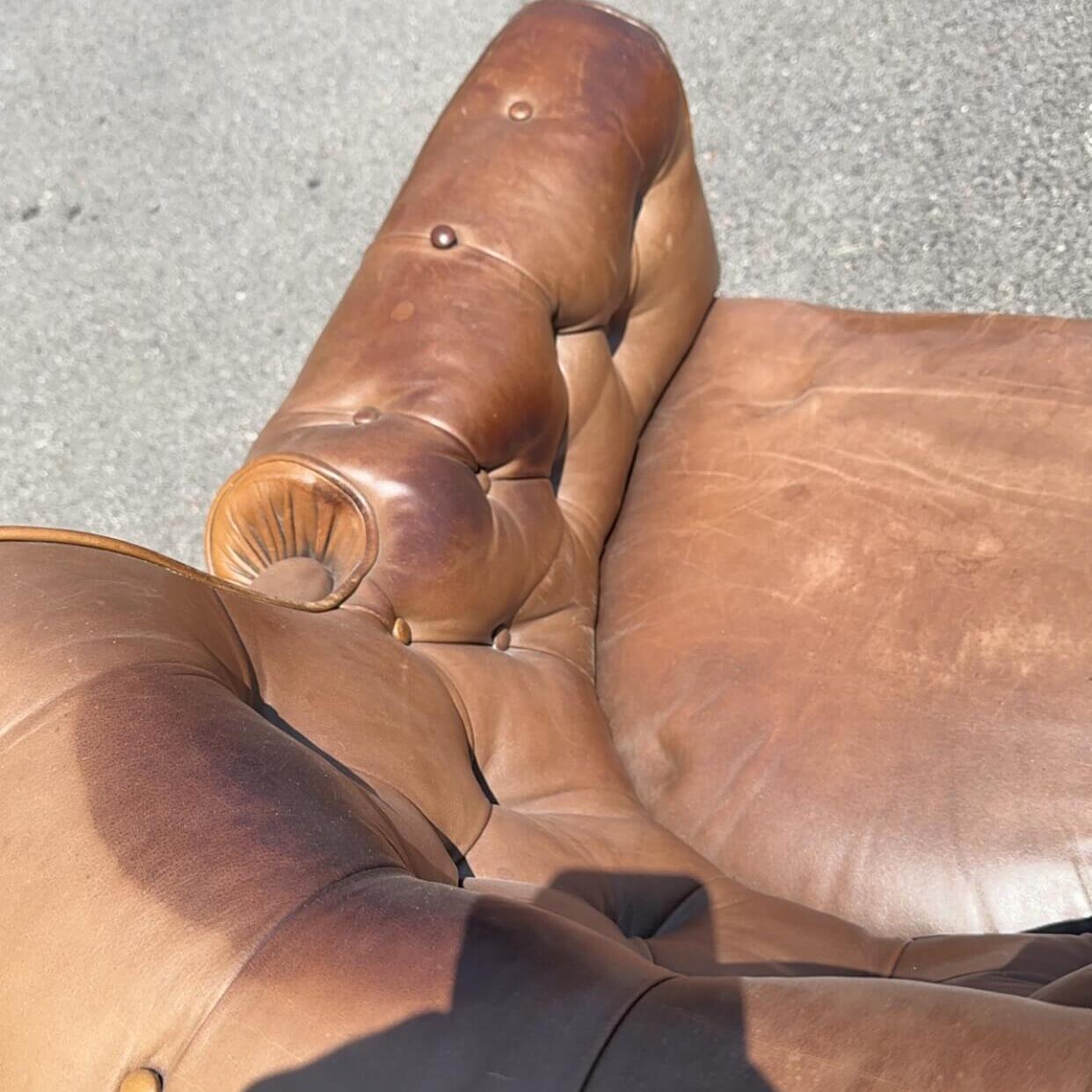 fauteuil en cuir